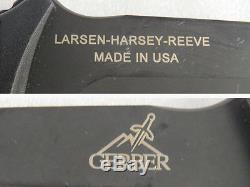 GERBER USA DISCONTINUED LHR COMBAT KNIFE, LARSEN-HERSEY-REEVE 30-000183