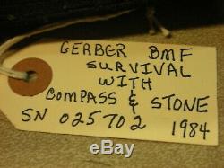 GERBER USA portland oregon BMF survival bowie hunting knife