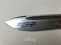 GREAT VINTAGE PUMA 6398 HUNTER'S FRIEND FIXED BLADE HUNTING KNIFE w SHEATH
