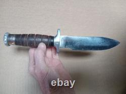 Garcia Jacques Hackman Survival Knife Vintage 60s-70 Brazil. Vietnam New photos