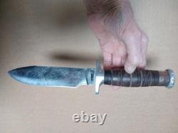 Garcia Jacques Hackman Survival Knife Vintage 60s-70 Brazil. Vietnam New photos