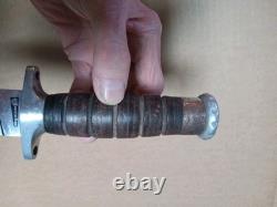 Garcia Jacques Hackman Survival Knife Vintage 60s-70 Brazil. Vietnam New photos