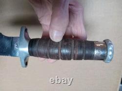 Garcia Jacques Hackman Survival Knife Vintage 60s-70 Brazil. Vietnam New photos