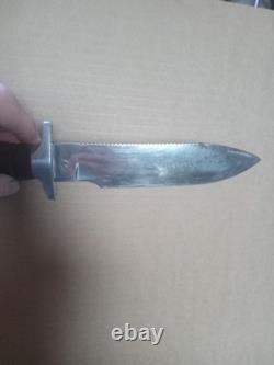 Garcia Jacques Hackman Survival Knife Vintage 60s-70 Brazil. Vietnam New photos