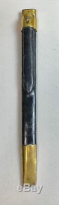 Genuine German Imperial Hunting Cutlass Dagger Knife WithScabbard Engraved Eikhorn