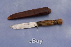 George Wostenholm & Son IXL The Antique Hunting Knife Stag Handle