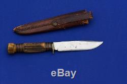 George Wostenholm & Son IXL The Antique Hunting Knife Stag Handle