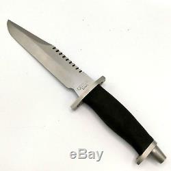 Gerber BMF 9 in Fixed Blade Saw Back Combat Hunting Survival Knife and Sheath