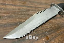 Gerber BMF Sawback Survival Bowie Fixed Blade Knife & SheathVintageCompass