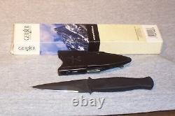 Gerber Guardian Backup Boot Knife Double Edge Dagger Never Used Made In The USA