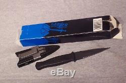 Gerber Guardian Backup Boot Knife Double Edge Dagger Never Used Made In The USA