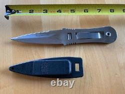 Gerber Knives Blackie Collins Design River Master Dagger Fixed Blade Italy