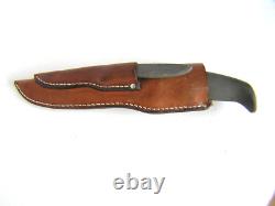 Gerber Magnum & Pixie Knives Piggy Back in Rare Left Hand Leather Sheath