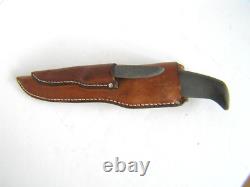 Gerber Magnum & Pixie Knives Piggy Back in Rare Left Hand Leather Sheath