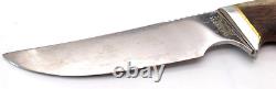 Gerber Model 525 Fixed Blade Knife with Leather Sheath Portland Oregon Wood