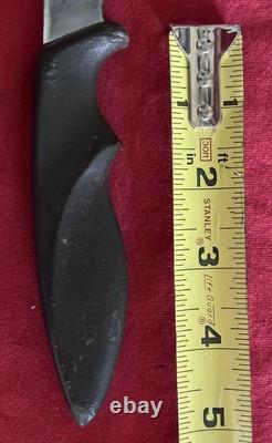 Gerber Vintage Shorty Knife-with Original Sheath- & Vintage Sharpening Stone