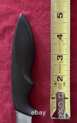 Gerber Vintage Shorty Knife-with Original Sheath- & Vintage Sharpening Stone