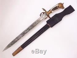 German Dagger Prussian Hunting Forestry Cutlass Sword Knife! BOAR Head Pommel