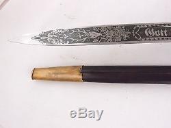 German Dagger Prussian Hunting Forestry Cutlass Sword Knife EAGLE! WEYERSBERG