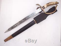 German Dagger Prussian Hunting Forestry Cutlass Sword Knife! EX +++