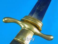 German Germany Antique Pre WW1 19 Century Hunting Dagger Knife Sword with Scabbard
