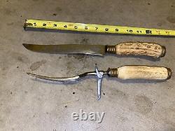 German Hunting Knife And Fork