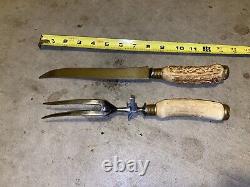 German Hunting Knife And Fork