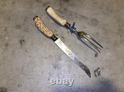 German Hunting Knife And Fork