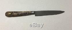 German Imperial Hunting Dagger Cutlass WithSkinning Knife Stag Numbered WKC Knot