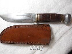 German R. J. Richter Used Soligen Germany Sheath Knife