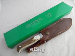 German Stag Hen & Rooster White Hunter Style Puma Hunting Survival Knives Knife