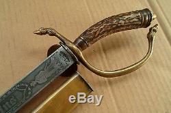 German hunting forestry dagger cutlass knife sword WEYERSBERG Solingen