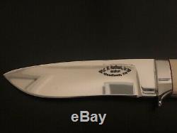 Gilbert Norfleet Jr Custom Handmade Loveless Style Drop Point Hunting Knife