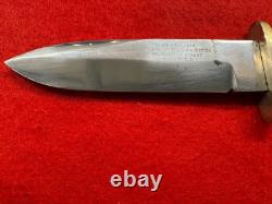 Good Vintage Joseph Rodgers Stag Grip Hunting Or Fighting Knife (389)