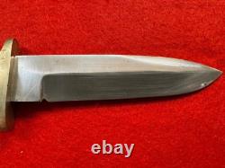 Good Vintage Joseph Rodgers Stag Grip Hunting Or Fighting Knife (389)