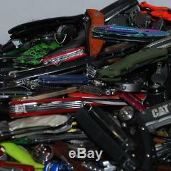 Grab Bag Lot of 10 TSA Confiscated Pocket Knives Various Brands Treasure Hunt
