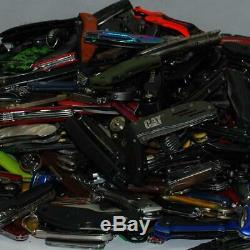 Grab Bag Lot of 6 Gov Confiscated Pocket Knives Various Brands Treasure Hunt