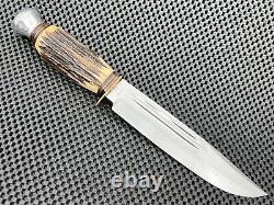 Gutmann Cutlery Solingen Stag Fixed Blade Hunting Knife