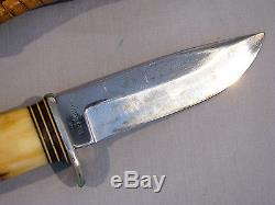 Handmade Morseth Fixed Blade Hunting Knife With Sheath