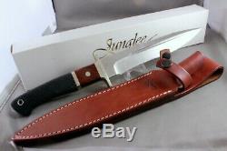 HATTORI FIGHTER by JUNGLEE Fixed Blade Knife Mint in Orig Box and with Paperwork