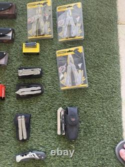 HUGE Knife Lot 60+ Knives Pocketknives, Bowie knives etc. See Photos! FREE SHIP