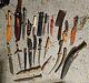 HUGE LOT OF 18 PCS KNIVES Stag Sheathed Knives Throwing Knives 2 Handmade