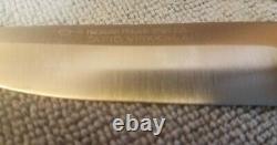 Hackman Finland Tapio Wirkkala, Hunting Knife. Excellent Condition