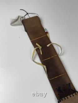 Hand Forged Elk Antler Stag Handle Buffalo Leather Sheath Bowie by Trader Mike