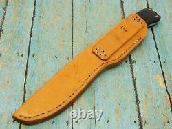 Hand Made Custom Robert Bob Hansen USA Fixed Blade Micarta Hunting Knife Knives