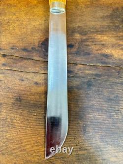 Handcrafted Finnish Sami Knife J. Marttiini Blade Birch Wood Handle gift F North