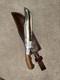 Handmade 15 Hunting Knife Full Tang D2 Steel Blade Outdoor Camping Tool