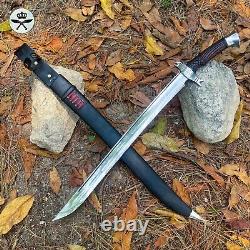 Handmade 22 inch Fish Guard Sword, Ready To Use Fixed Blade Knife, Special Gift