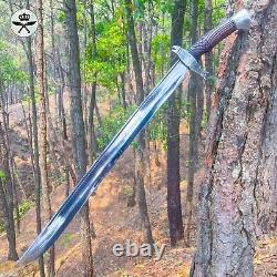 Handmade 22 inch Fish Guard Sword, Ready To Use Fixed Blade Knife, Special Gift