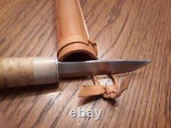 Handmade 5.75 Total Length Karesuando River Fixed Blade Knife. 2.625 Blade